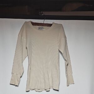 Vintage Thermal Winter Long Sleeve Shirt Windsor Wear 70-80's NOS NWOT